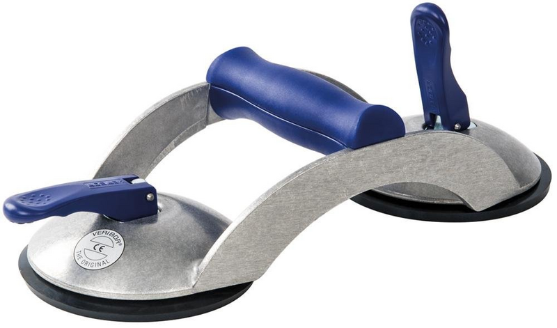Bohle Saugheber Tragegriff Vakuumheber Quergriff Aluminium 2 Kopf 70kg ø 120mm B-Ware von Bohle
