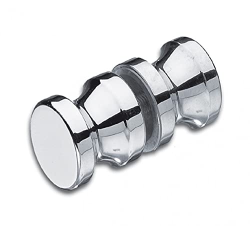 Dusch-Türgriff, zylindrisch mit Rille, 35 mm für 6, 8 und 10 mm Glastüren von Bohle