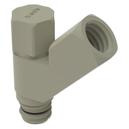 Bohlender b.safe PP Adapter für Abluftfilteranschluss, 1x 45° Winkel Bohlender b.safe PP Adapter für Abluftfilteranschluss, 1x 45° Winkel von Bohlender