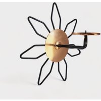 Wandkerzenhalter Aus Kupfer Metall Blumenform von BohoNmore