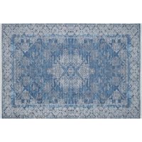 Blauer Teppich, Teppich Im Avangarde-stil, Kilim, Ethno-stil, Kilim Bauernteppich von BohoVintageRug