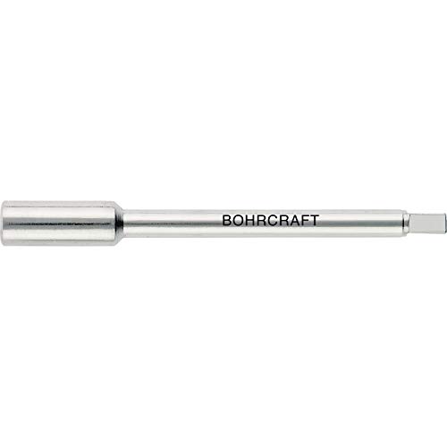 Bohrcraft 45001500340 Gewindebohrer-Verlängerung 3.4 x 95 mm, M4 Gewindebohrerverlängerung DIN 377 mit Vierkant 3,4 x 95 mm für M 4 in Quadro Pack, silber von Bohrcraft