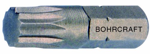 Bohrcraft Schrauber-Bits 1/4 Zoll für Phillips-Schrauben, PH 1 x 25 mm in SB-Pack, 10 Stück, 61201110125 von Bohrcraft