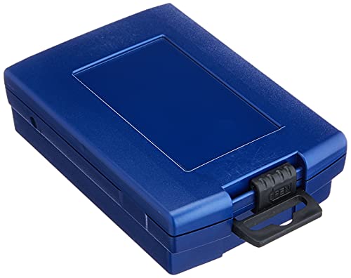 Industrie-Kunststoffbox dunkelblau STB 3-K leer 3-tlg. für HSS-Stufenbohrer 4-12/4-20/6-30 von Bohrcraft