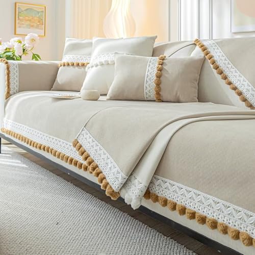 BohrenCL Sofa Überzug, Sofabezüge, Sofa Auflage, Sofabezug 1 2 3 4 Sitzer, Sofa Überwurf, Sofahusse, Sofadecken, Couchschoner Rutschfester, Sofaschutz, Sofa Schondecke von BohrenCL