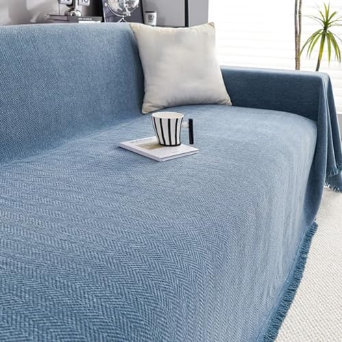 BohrenCL Sofaüberwürfe, Sofa Überwurfdecke, Sofadecke mit Deko Quasten, Sofaüberwurf 1/2/3 Sitzer, rutschfest Sofa Überzug, Sofabezug, Sofaschutz Katze Hund, Couch überzug von BohrenCL