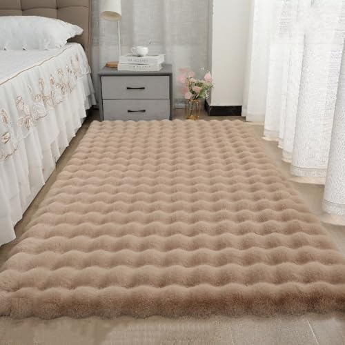 BohrenCL Teppich Schlafzimmer rutschfest, Teppich Hochflor Flauschig, Bettvorleger Schlafzimmer BohrenCL Teppich Schlafzimmer rutschfest, Teppich Hochflor Flauschig, Bettvorleger Schlafzimmer von BohrenCL