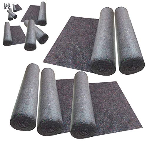 50m² Abdeckvlies Malervlies 1m x 50m Vlies Schutzvlies Malerabdeckvlies Rolle PE-Folie rutschfest Bohrfux von Bohrfux