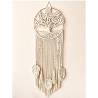 Baum Des Lebens. Makramee Wandbehang. Traumfänger. Stammbaum. Einzigartiges Geschenk. Wohnkultur. Wandkunst. Wand-Handarbeit von BohromeShop
