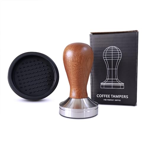 Boicafe Kaffeestampfer, 51 mm, Espresso-HandTamper, 304 Edelstahl, mit Matte von Boicafe