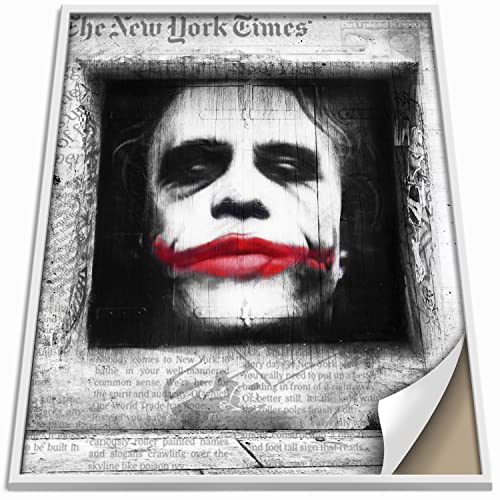 Boikal Collection Banksy Bilder ohne Rahmen Wandbilder XXL Poster Set - Joker - 1-teilig, 20 x 30 cm - A4 Boikal Collection Banksy Bilder ohne Rahmen Wandbilder XXL Poster Set - Joker - 1-teilig, 20 x 30 cm - A4 von Boikal