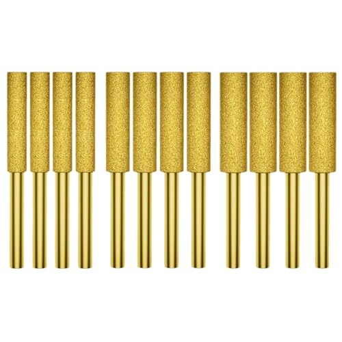 12 Pcs Leichte Kettensägen Ketten Diamantin Schleifspitze Für Verbesserung Der Leistungen Elektrisches Kettensägenschärfen Präzises Schärfenwerkzeug 12 Pcs Leichte Kettensägen Ketten Diamantin Schleifspitze Für Verbesserung Der Leistungen Elektrisches Kettensägenschärfen Präzises Schärfenwerkzeug von Bokcztml