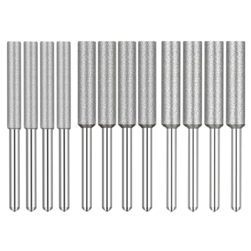 12 Pcs Leichte Kettensägen Ketten Diamantin Schleifspitze Für Verbesserung Der Leistungen Elektrisches Kettensägenschärfen Präzises Schärfenwerkzeug 12 Pcs Leichte Kettensägen Ketten Diamantin Schleifspitze Für Verbesserung Der Leistungen Elektrisches Kettensägenschärfen Präzises Schärfenwerkzeug von Bokcztml