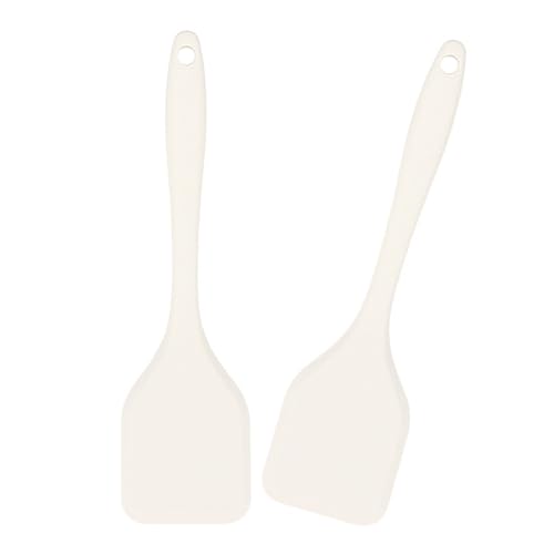 2pcs Funktionales Silikon Spatel Food Grade Silikon Turner Bequemer Perfekt Für Tägliche Kochen Und Backen von Bokcztml