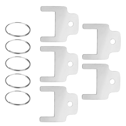 5 Pieces Paper Handtuchspender Ersatzschlüssel 25 Mm Ersatzschlüssel Mit Schlüsselringen Für Büroschule Hotel Restaurant Restaurant von Bokcztml