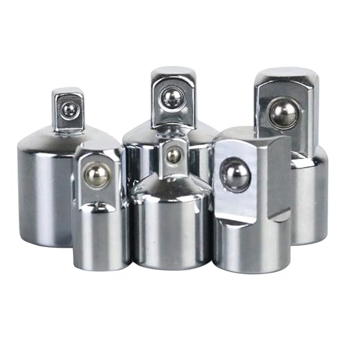 6pcs Socket Adapter Set 1/4inch Auf 3/8 Zoll 3/8 Zoll -1/4-1/2 Reparatur 1/2 6pcs Socket Adapter Set 1/4inch Auf 3/8 Zoll 3/8 Zoll -1/4-1/2 Reparatur 1/2 von Bokcztml