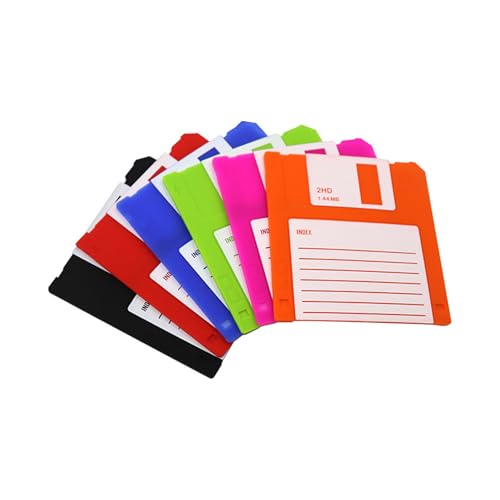 6pieces Mehrzweck Silikon Untersetzer Set Floppy Disk Dining Decors Office Accessoires Getränkepad Silikon Textur 6pieces Mehrzweck Silikon Untersetzer Set Floppy Disk Dining Decors Office Accessoires Getränkepad Silikon Textur von Bokcztml