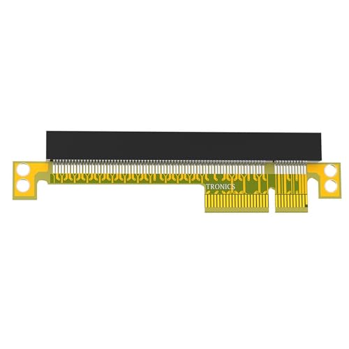 Bokcztml Fast Speed PCIexpress 4X Bis 16x Extender Card Graphics Card Adapter Verbessert Die Einfache Installation Der Wärmeabteilung Bokcztml Fast Speed PCIexpress 4X Bis 16x Extender Card Graphics Card Adapter Verbessert Die Einfache Installation Der Wärmeabteilung von Bokcztml