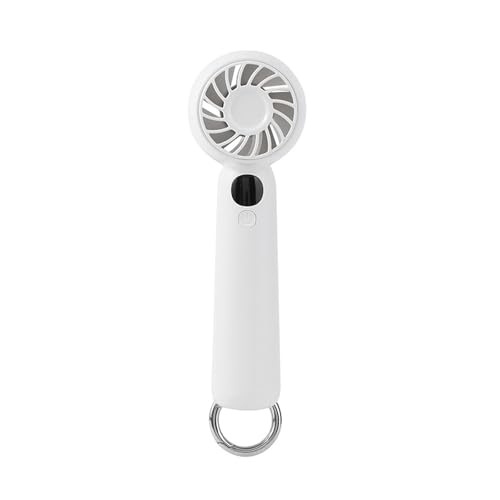 Bokcztml Tragbarer Handheld Lüfter 1200 MAh Akku USB USB Wiederaufladbare 5 Geschwindigkeits Ventilator Lüfter Digitalanzeige Für Outdoor Reise LED Display Abkühlungslüfter von Bokcztml