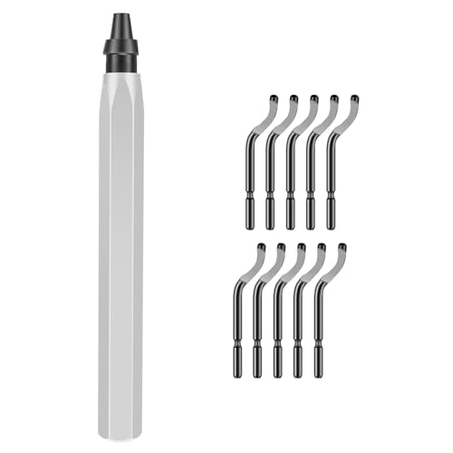 Debring Werkzeug Mit 10/20pcs Cutter 360 Grad Rotary Head Debring Werkzeug Für Metallharzen Kunststoff Druckholz Holz Burr Entfernung Debring Werkzeug Mit 10/20pcs Cutter 360 Grad Rotary Head Debring Werkzeug Für Metallharzen Kunststoff Druckholz Holz Burr Entfernung von Bokcztml