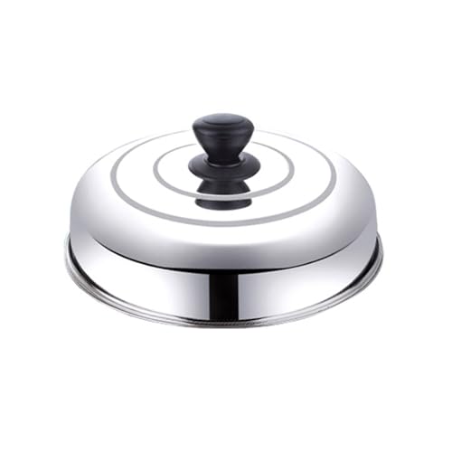Edelstählen Wok Deckelkuppelkupplungsplatte Cooker Ersatzdeckel Cooking Pots Covers Coden Tool Einfach Zu Installieren von Bokcztml