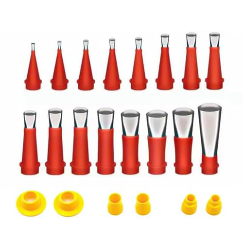 Einfach Zu Reinigende Dünde Düsen Tipps 22pcs Rustrestant Set Für Küchenbad. Verwenden Sie Effiziente Hausverbesserungsaufgaben von Bokcztml