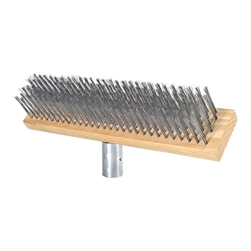 Heavy Duty Stahldrahtbürste Scrubbing Pinsel Zum Schrubbenfleck Auf Beton Freien Deck Garage Pool Mörtel Patios Ergonomischer Heavy Duty Stahldrahtbürste Scrubbing Pinsel Zum Schrubbenfleck Auf Beton Freien Deck Garage Pool Mörtel Patios Ergonomischer von Bokcztml