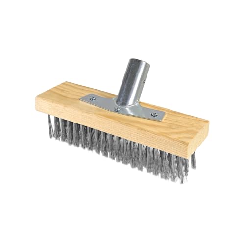 Heavy Duty Stahldrahtbürste Scrubbing Pinsel Zum Schrubbenfleck Auf Beton Freien Deck Garage Pool Mörtel Patios Ergonomischer Heavy Duty Stahldrahtbürste Scrubbing Pinsel Zum Schrubbenfleck Auf Beton Freien Deck Garage Pool Mörtel Patios Ergonomischer von Bokcztml