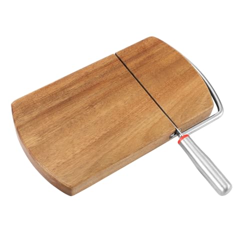 Holzkäse Butter Slicer Cutter Board Mit Bequemem Und Stahlstück Für Hausköche Und Professionelle Köche von Bokcztml