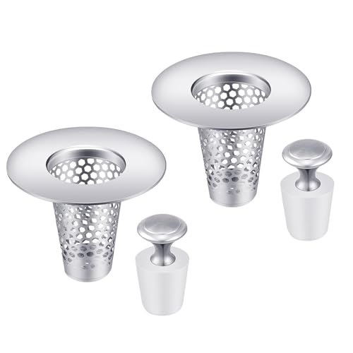 Zapfen Form Haarfänger & Abflüsse Deckung Stahl Badezimmer Draines Sieb Wasser Lösung Für Waschbecken Abflussabdeckung Geeignet von Bokcztml
