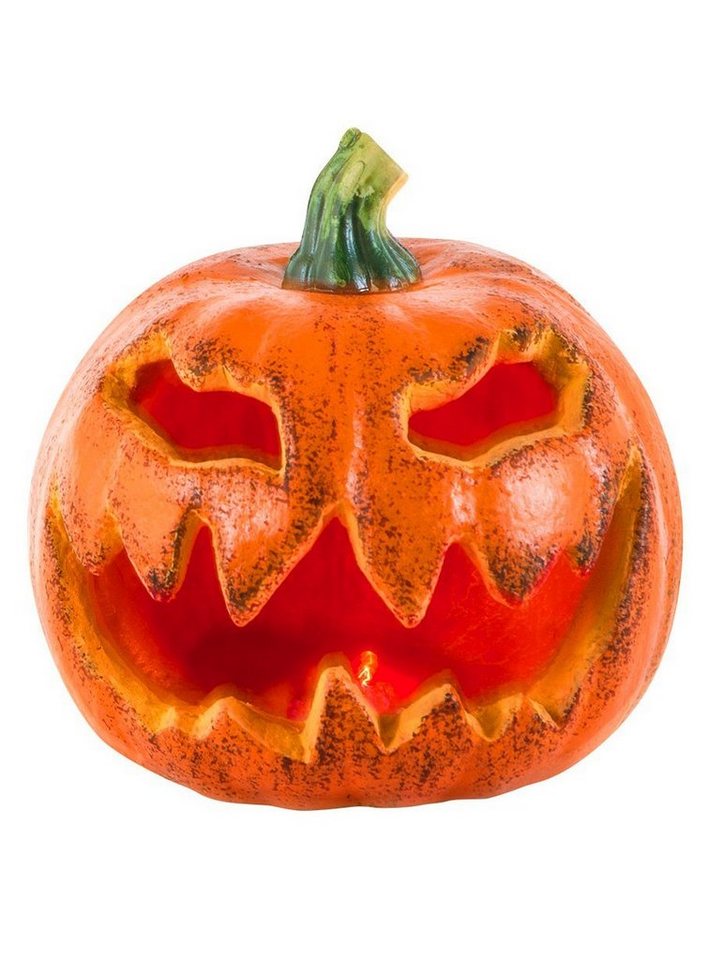 Boland Dekofigur Blinkender Halloween Kürbis, Auf den Kürbis gekommen: Deko für Halloweenpartys! von Boland