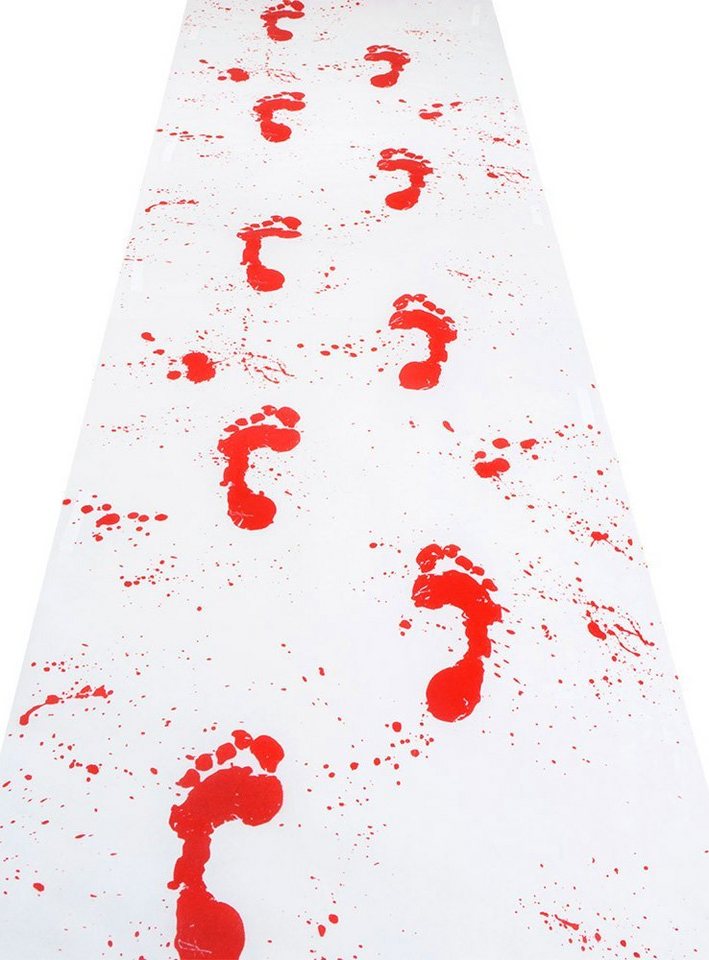 Boland Dekoobjekt Blutiger Teppich - Horror Halloween Deko, Horror Halloween Deko Boland Dekoobjekt Blutiger Teppich - Horror Halloween Deko, Horror Halloween Deko von Boland