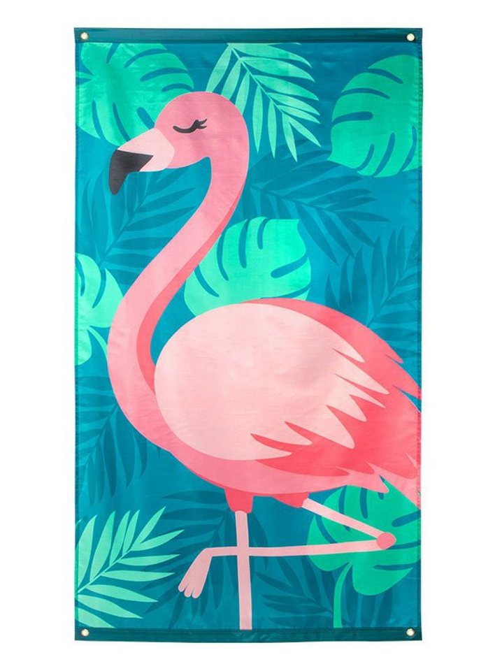 Boland Dekoobjekt Flamingo Fahne von Boland