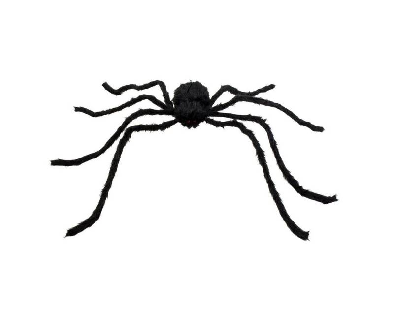 Boland Dekoobjekt Spinne XL schwarz (75x125cm) von Boland