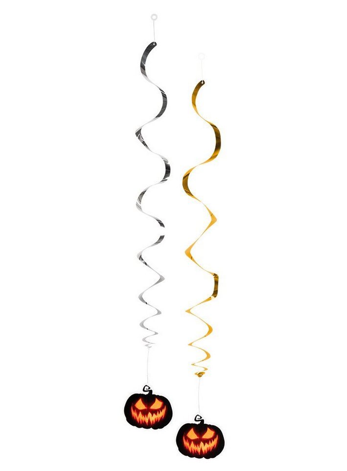 Boland Luftschlange Deko Party Luftschlangen Halloween - Dekospiralen, Auf den Kürbis gekommen: Deko für Halloweenpartys! von Boland