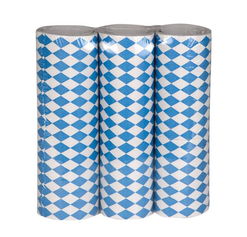 Boland Luftschlange Luftschlangen 'Bayernraute', 4m / 3 Rollen von Boland
