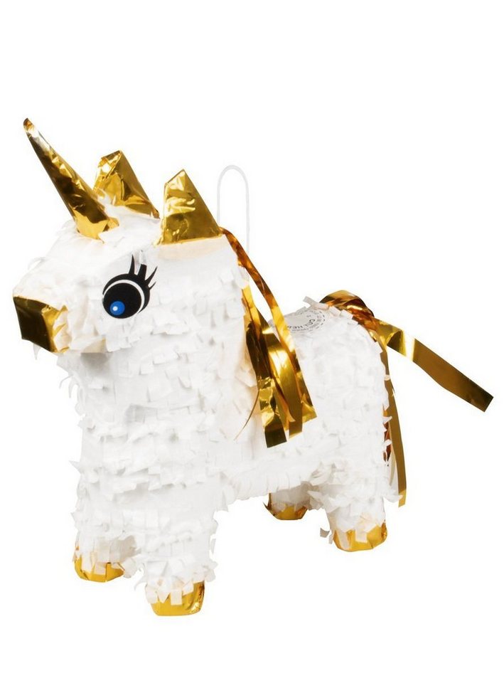 Boland Pinata Einhorn Mini Piñata, Feiern mit fabelhaften Wesen: fantastische Deko für Geburtstage und M von Boland