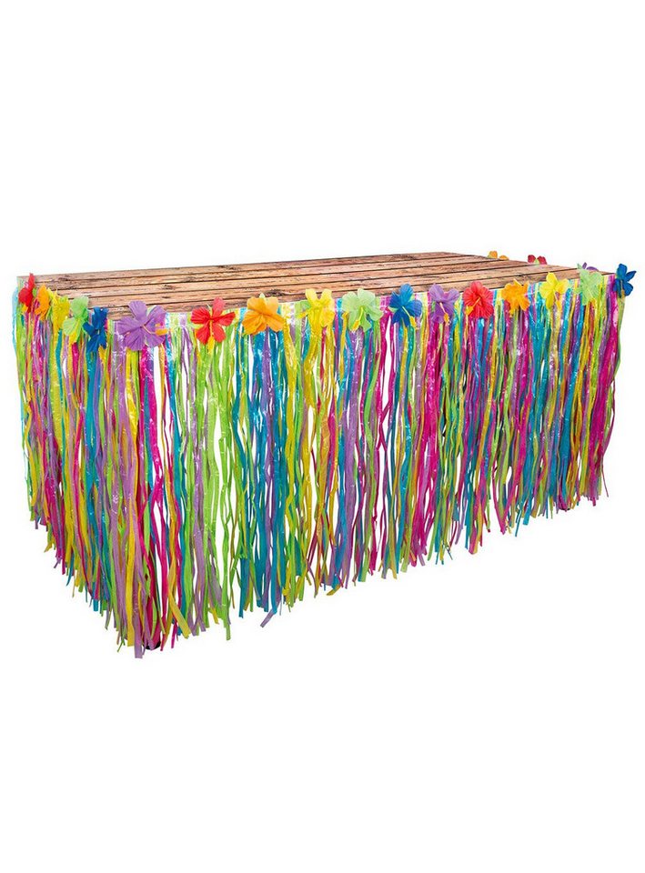 Boland Tischdecke Hawaii Tischrock, Südsee, Karibik, Beachparty: Alles was Du für Deine sommerliche Part von Boland