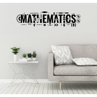 Mathematik Vinyl Wandtattoo Mathe Schule Dekor Idee Klassenzimmer Lernmethode Stem Lernraum Aufkleber Wandbild 3186Dg Mathematik Vinyl Wandtattoo Mathe Schule Dekor Idee Klassenzimmer Lernmethode Stem Lernraum Aufkleber Wandbild 3186Dg von BoldArtsy