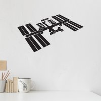 Raumstation Vinyl Wandtattoo Kinder Kinderzimmer Kreative Dekoration Aufkleber Wandbild | #2663Di von BoldArtsy