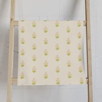 Handtuch, Boho Floral Block Print, Grün Rosa Creme, Blumen Küchentuch, Badezimmer Geschirrtuch, Geschirrtuch Handtuch, Boho Floral Block Print, Grün Rosa Creme, Blumen Küchentuch, Badezimmer Geschirrtuch, Geschirrtuch von BoldieHome