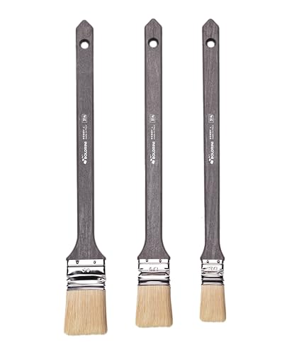 Set mit 3 Heizkörperpinseln, Set 3 Größen 3-4-5 zum Lackieren von Heizkörpern oder Profilieren – Made in Italy Set mit 3 Heizkörperpinseln, Set 3 Größen 3-4-5 zum Lackieren von Heizkörpern oder Profilieren – Made in Italy von Boldrini
