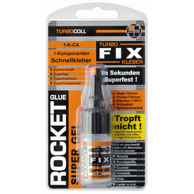 Boldt Schnellkleber 'Turbocoll Super Gel Rocket' 10 g von Boldt