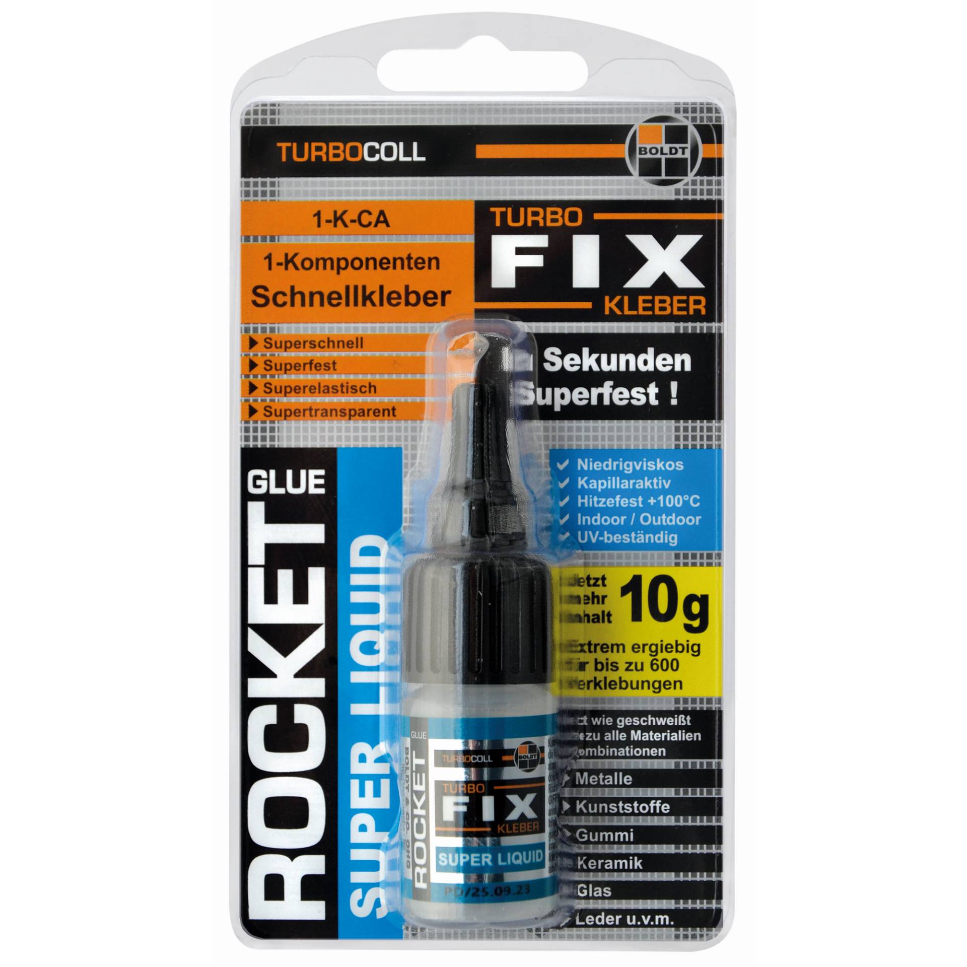 Boldt Schnellkleber 'Turbocoll Super Liquid Rocket' 10 g Boldt Schnellkleber 'Turbocoll Super Liquid Rocket' 10 g von Boldt