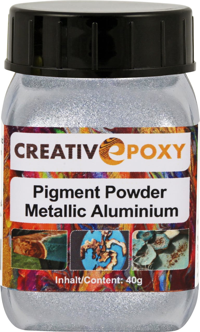Pigment Pulver Aluminium 40 g Metallic Effekt von Boldt