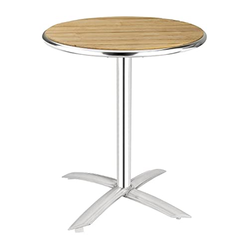 Bolero runder klappbarer Tisch Eschenholz 1 Bein 60cm von Bolero