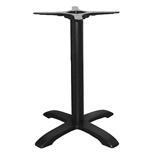 Bolero Tischfuß mit Fußkreuz Gusseisen 72cm hoch, Schwarz Bolero Tischfuß mit Fußkreuz Gusseisen 72cm hoch, Schwarz von Bolero