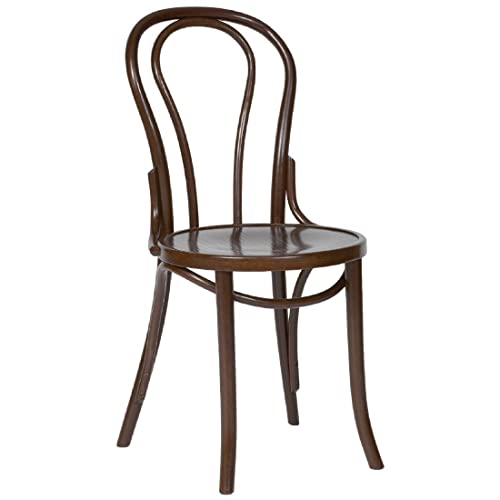 Bolero cf139 Bugholz Bistro Seite Stuhl, walnuss (2 Stück) von Bolero