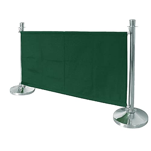 Bolero cg222 Banner mit Edelstahl Befestigungen, grün von Bolero