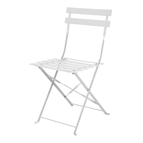 Bolero gh551 Stil Stahl Stühle, grau (2 Stück) von Bolero